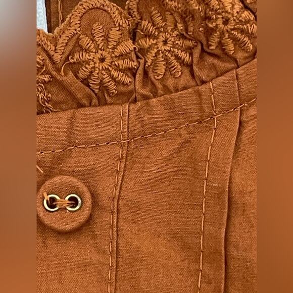 New ~ TREASURE & BOND ~ Delicate Fall Blouse  XXS 100% Cotton - Picture 5 of 7